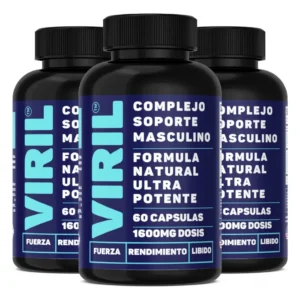 Protocolo Viril 3 Meses | Dominancia Y Potencia Máxima | Kit